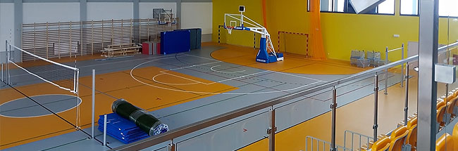 Игровой универсальный спортивный зал